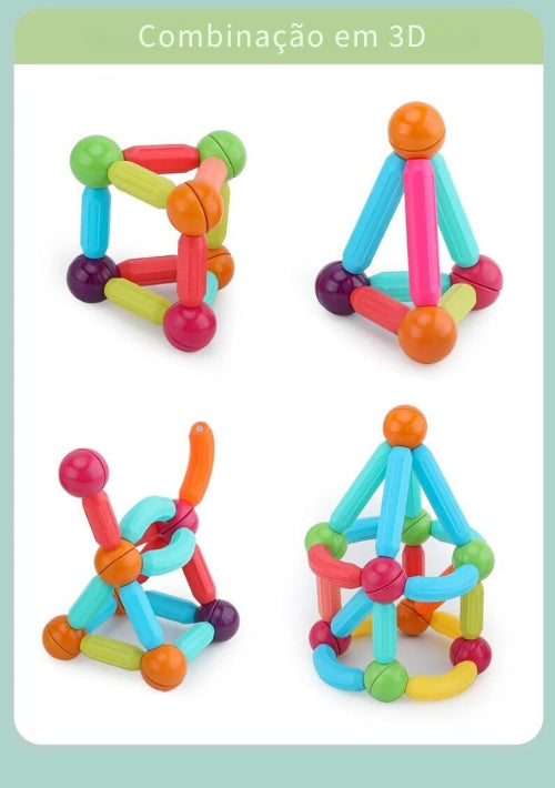 Brinquedo Magnético Criativo - PlayMagnet