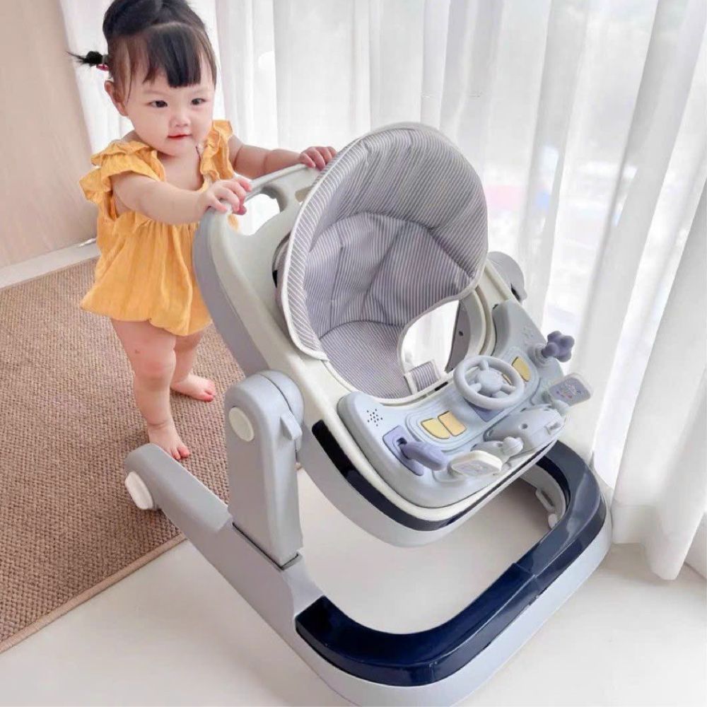 Andador Multifuncional 3 em 1 infantil Com Alça De Empurrar