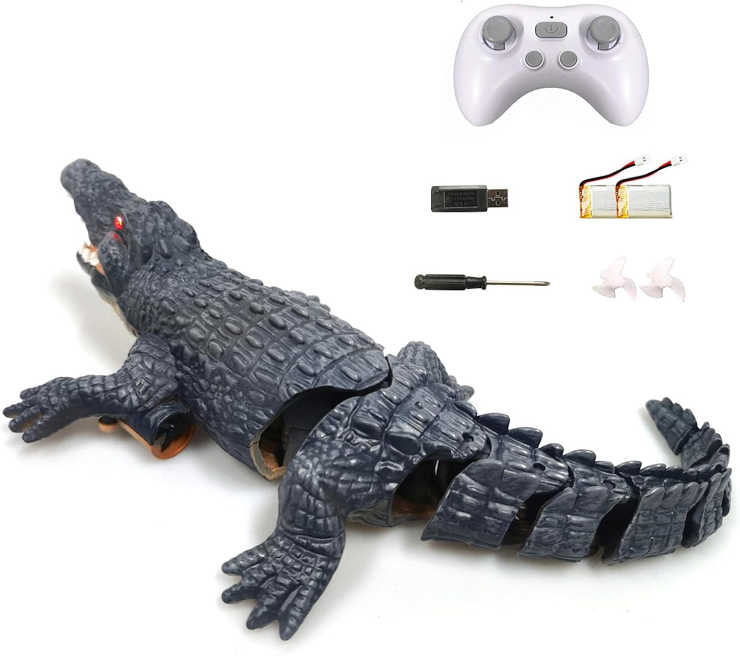 Jacaré de Controle Remoto Realista Edição 2025 Diversão sem Fim