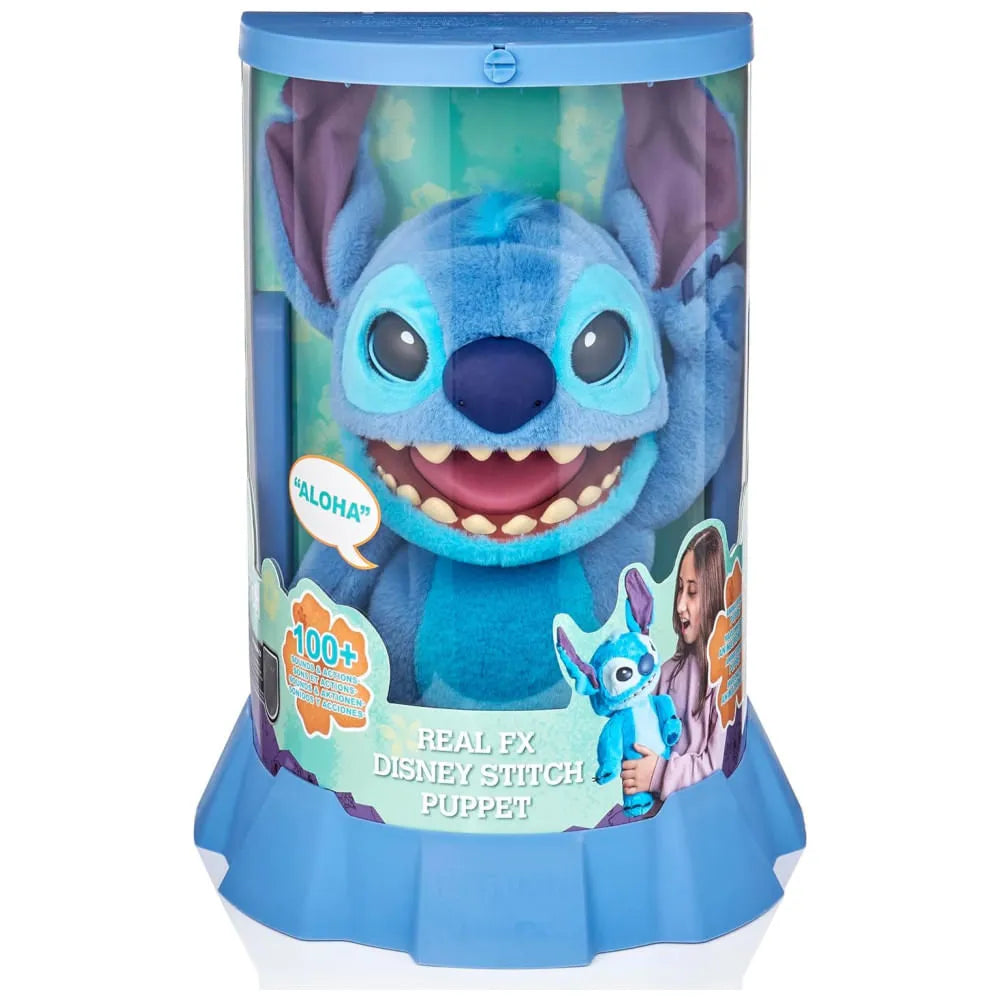 Pelúcia Stitch Interativa e Realista com 100 Combinações de Ação e Som