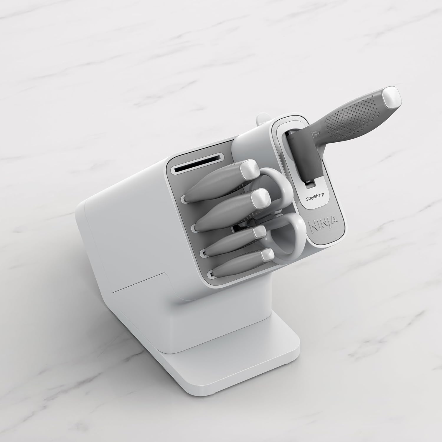 Conjunto de facas Premium com Afiador / Amolador embutido, Facas de Aço Inoxidável