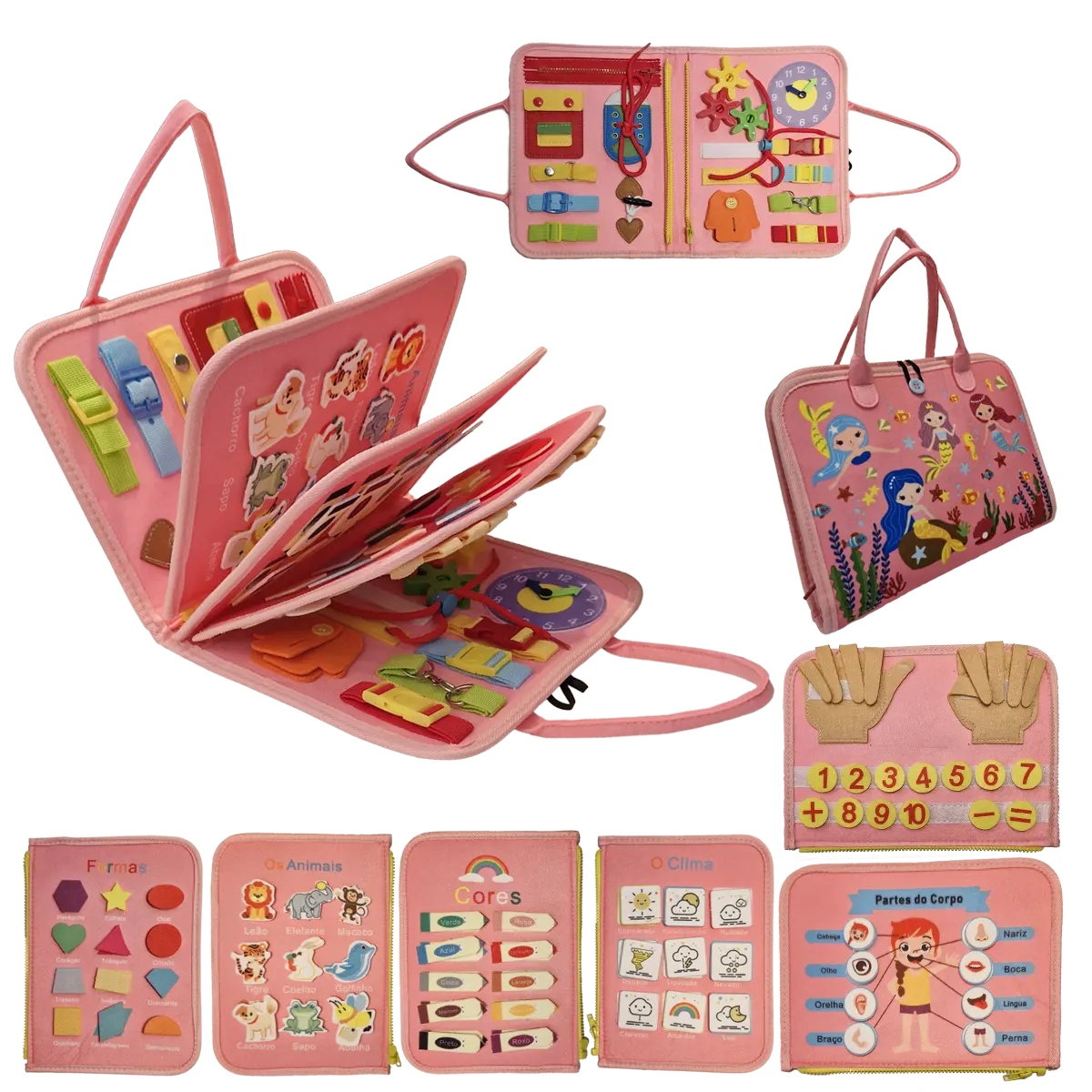 Livro Infantil de Atividades Educacionais - PlayMind