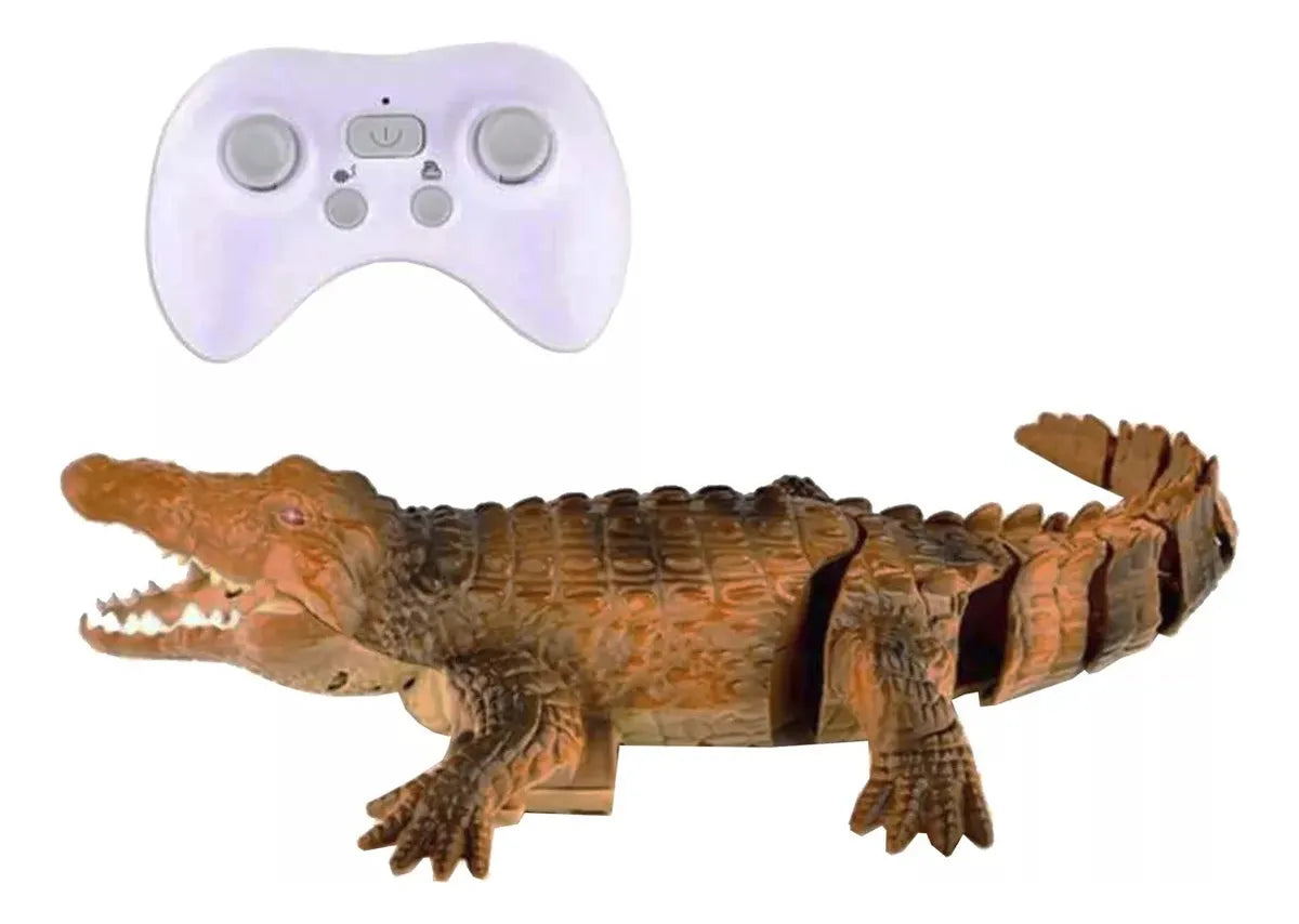 Jacaré de Controle Remoto Realista Edição 2025 Diversão sem Fim