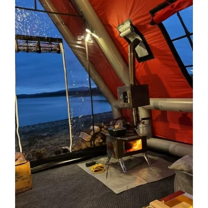 Cabana Inflável Impermeável Resistente Confortável Para 8 Pessoas