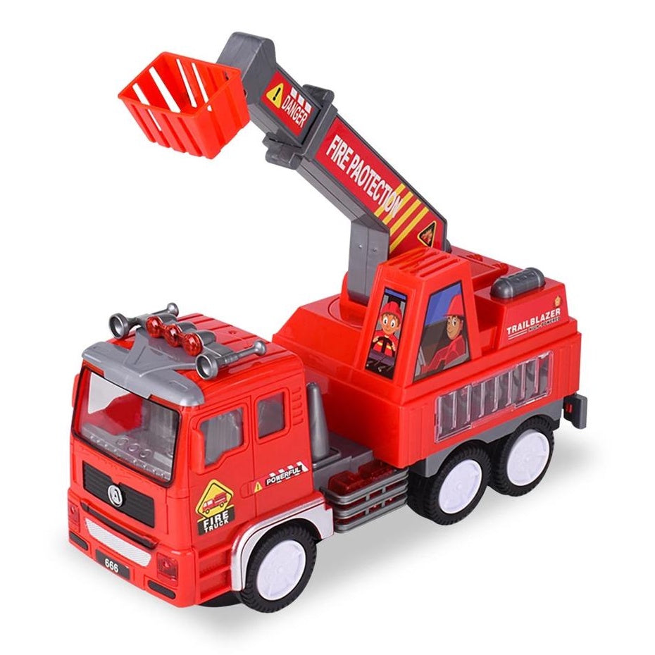 Brinquedo Carrinho de Bombeiro - Diversão Que Estimula a Criatividade