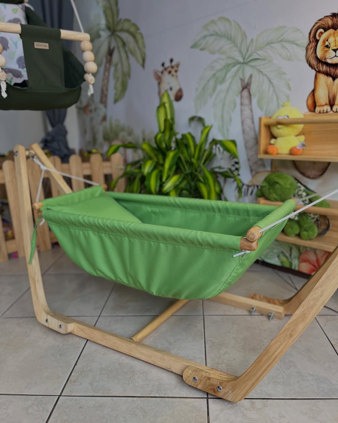 Rede Para Bebê Ninho dos Sonhos + Enxoval Personalizado de Brinde