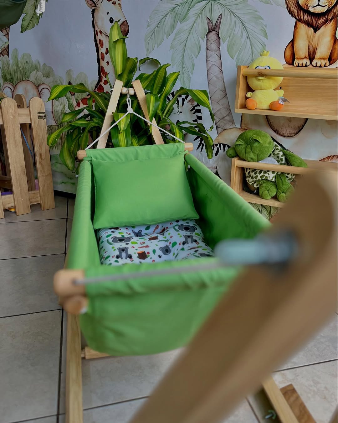 Rede Para Bebê Ninho dos Sonhos + Enxoval Personalizado de Brinde