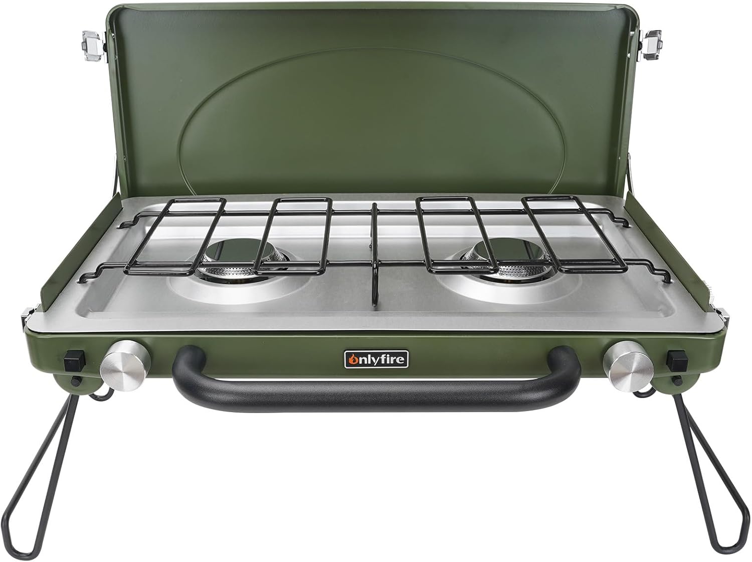 Fogão de Acampamento 2 Bocas Elétrico – Leve, Compacto e Potente