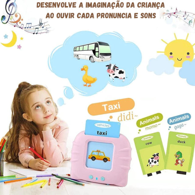 CardKids Educacional para aprender Inglês 224 Palavras
