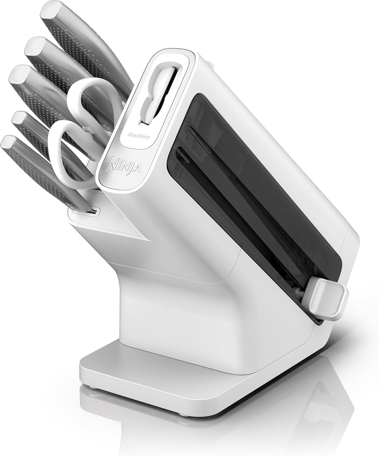 Conjunto de facas Premium com Afiador / Amolador embutido, Facas de Aço Inoxidável