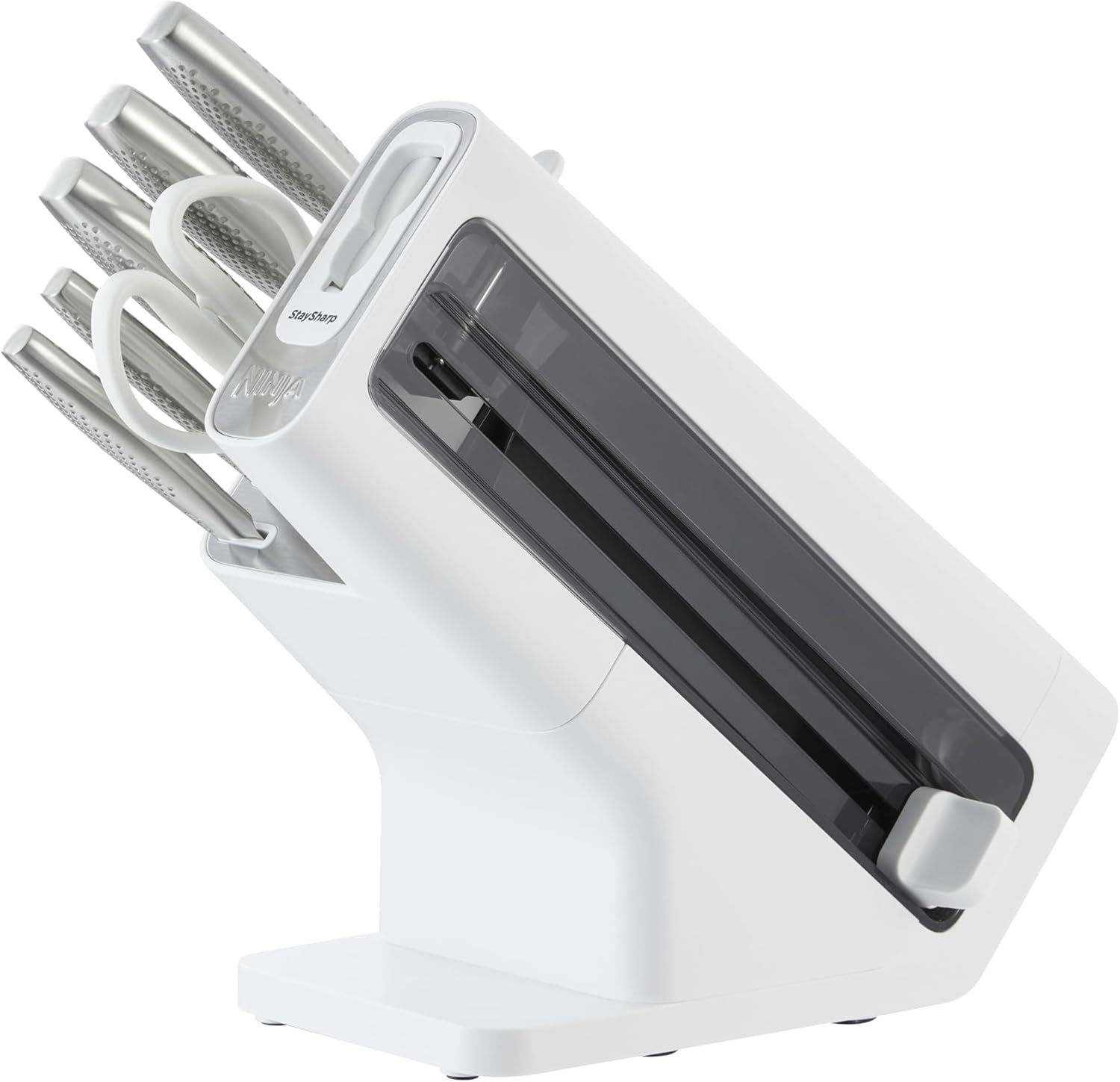 Conjunto de facas Premium com Afiador / Amolador embutido, Facas de Aço Inoxidável