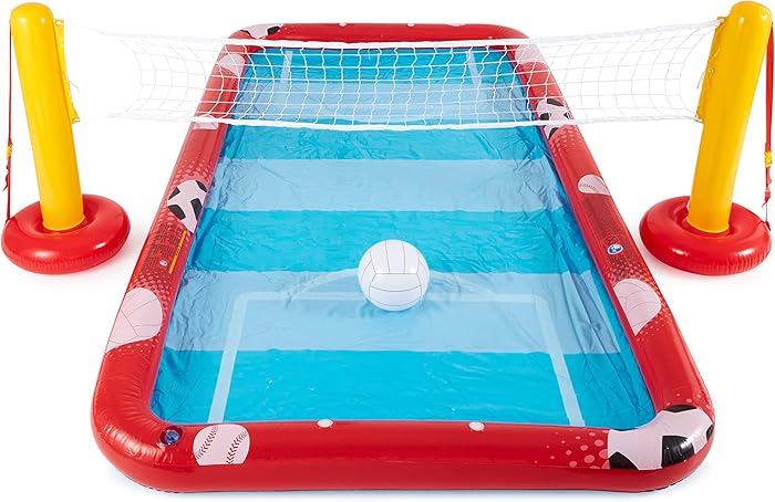 Centro de jogos de piscina inflável kit completo