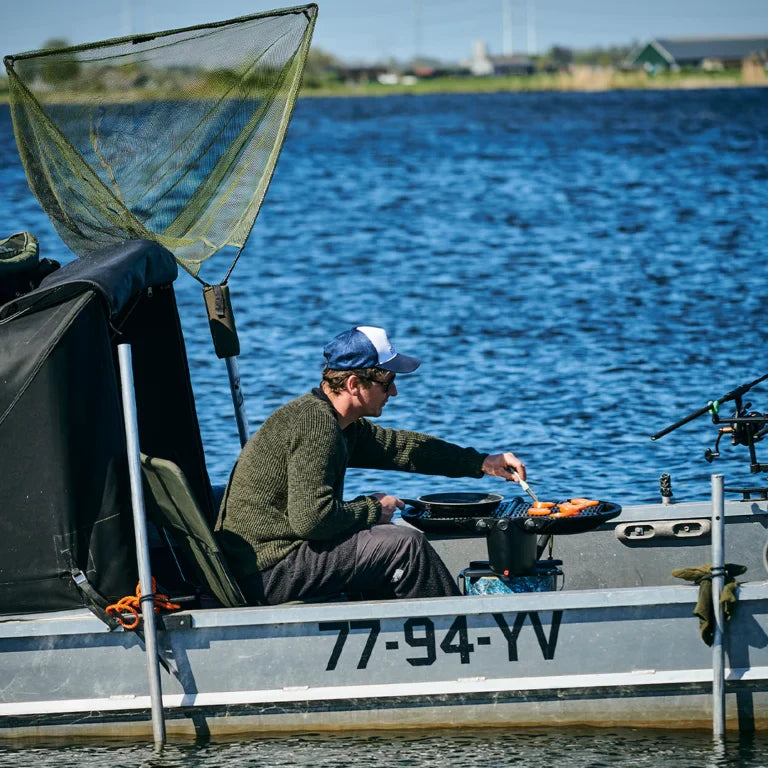 Fogão e Churrasqueira Portátil 2 em 1 a Gás Perfeita Para Acampamentos