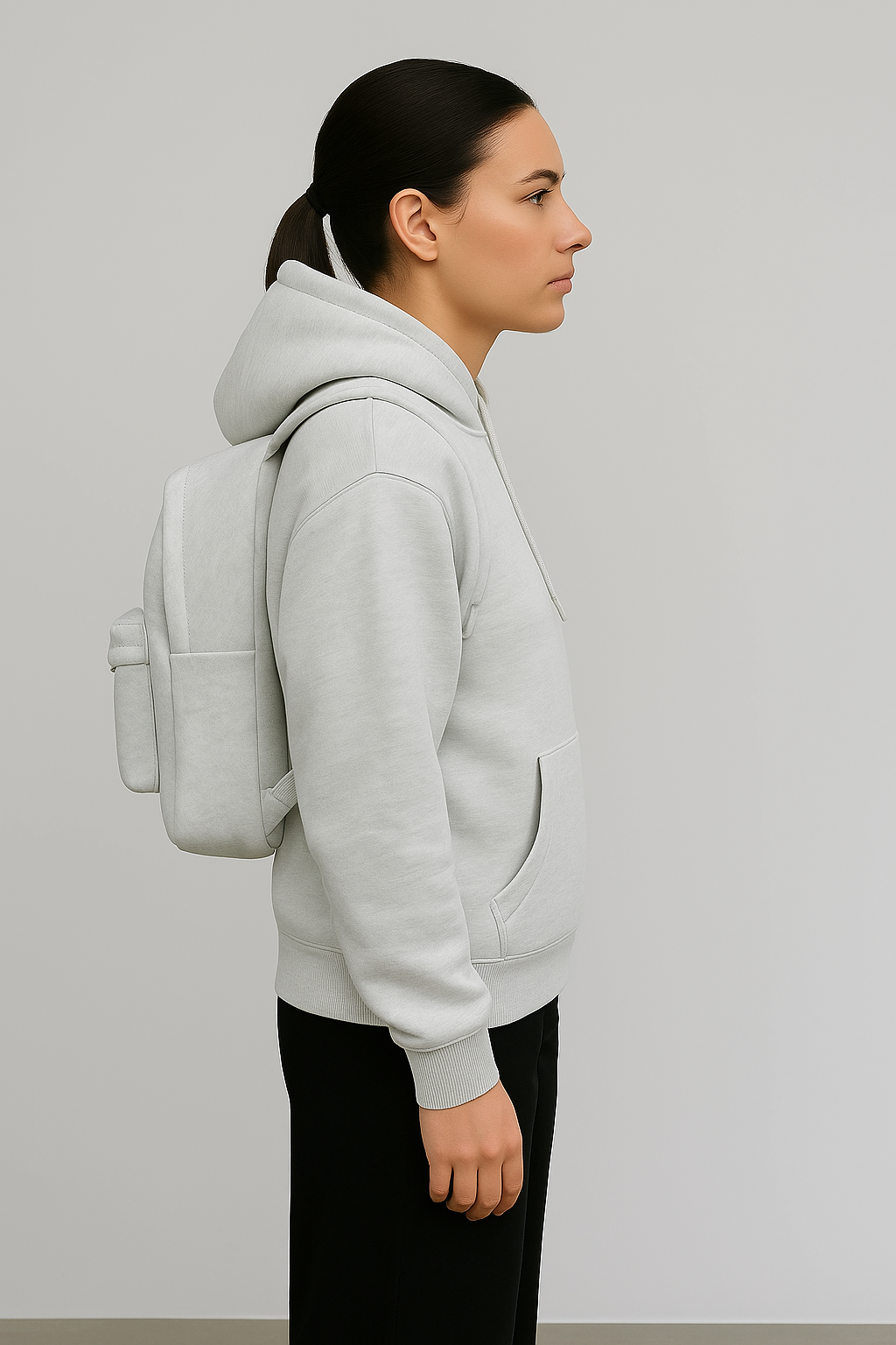 Moletom Com Capuz 2 em 1 Com Mochila Embutida Lançamento 2025 Unissex