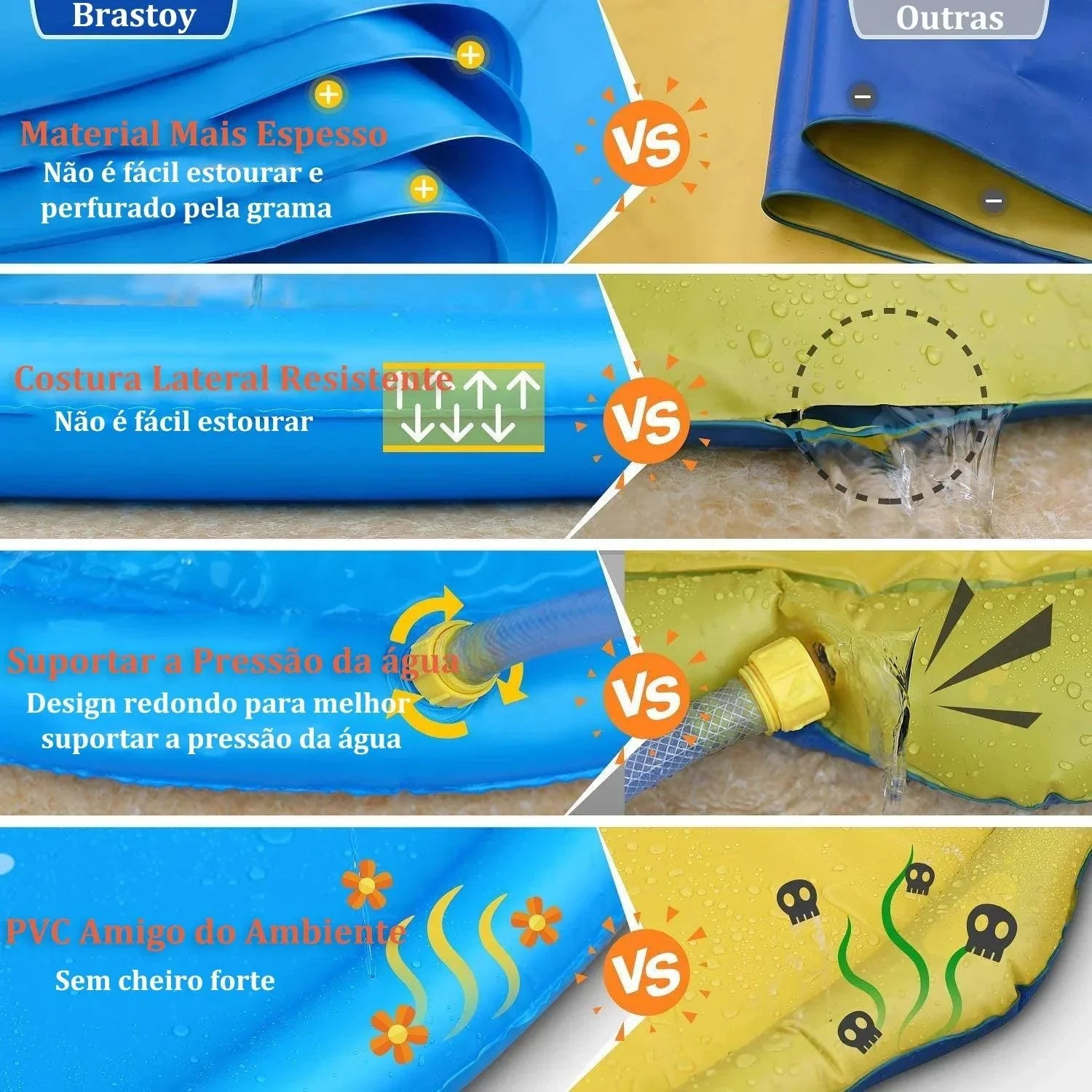 Piscina Inflável Infantil com Chafariz