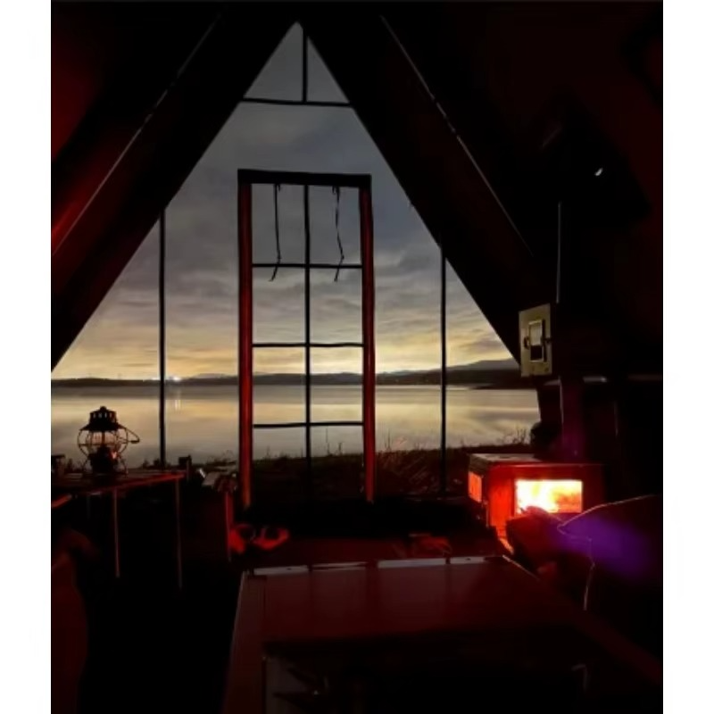 Cabana Inflável Impermeável Resistente Confortável Para 8 Pessoas