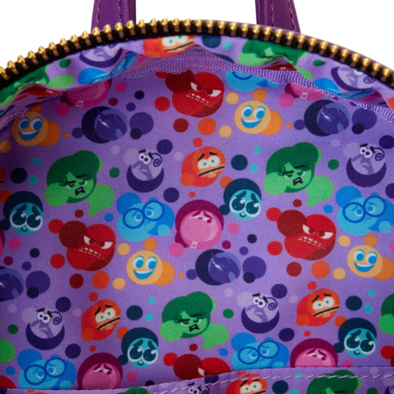 Kit Mochila + Carteira Divertida Mente 2 Lançamento