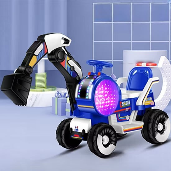 Escavadeira de Brinquedo com Escavadeira Elétrica Diversão Sem Fim